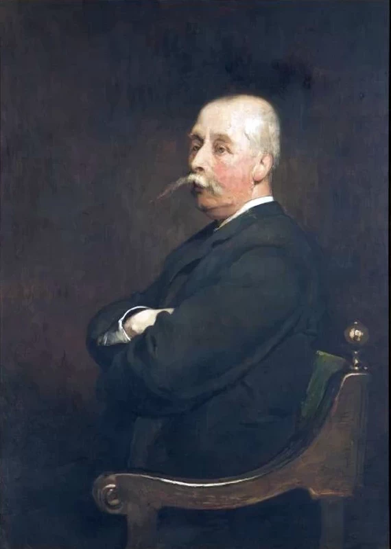Portret van Graaf van Limburg Stirum - Fries Museum, Leeuwarden